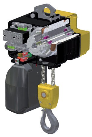 Wciągnik łańcuchowy elektryczny PS-GPM i PS-GP udźwig do 6300 kg